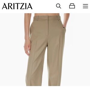 Babaton Agency Tan Trousers